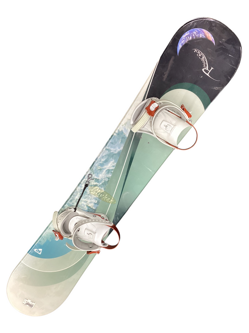 Vist Large View of Product Image Which is Used Rossignol STRATO WIDE Mens Snowboard/Bindings 160 cm