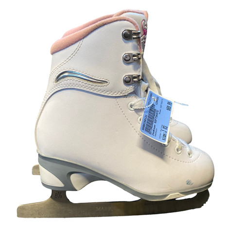 Vist Large View of Product Image Which is Used Jackson SOFTSKATE Girls Softboot Skate Yellow Junior 03