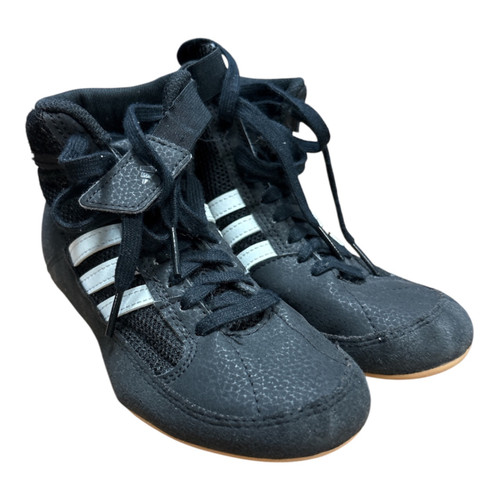 Vist Large View of Product Image Which is Used Adidas Wrestling Shoes Black Junior 01