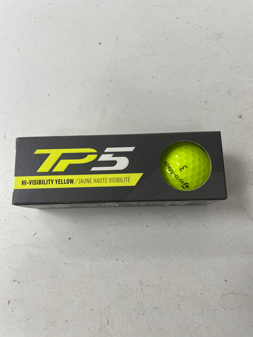 Vist Large View of Product Image Which is Used Taylormade TP5 3 Ball - Golf Ball Sleeve