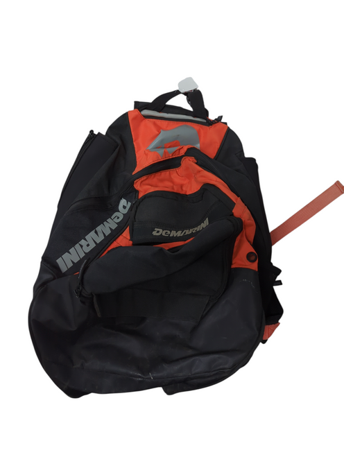 Vist Large View of Product Image Which is Used Demarini BACKPACK ORANGE BB/SB Player Backpack Orange
