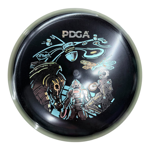 Vist Large View of Product Image Which is Used MVP PDGA INSANITY Disc Golf Driver Black 166g