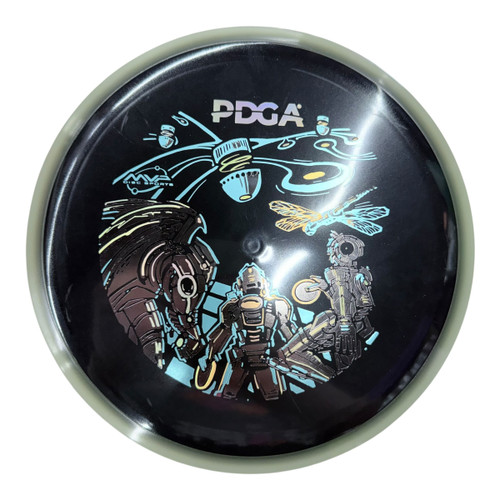 Vist Large View of Product Image Which is Used MVP PDGA INSANITY Disc Golf Driver Black 165g