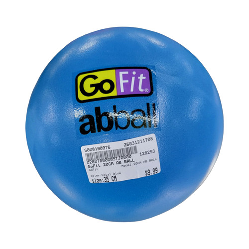 Vist Large View of Product Image Which is Used GoFit 20CM AB BALL Body/Fit Ball Royal Blue 35 cm