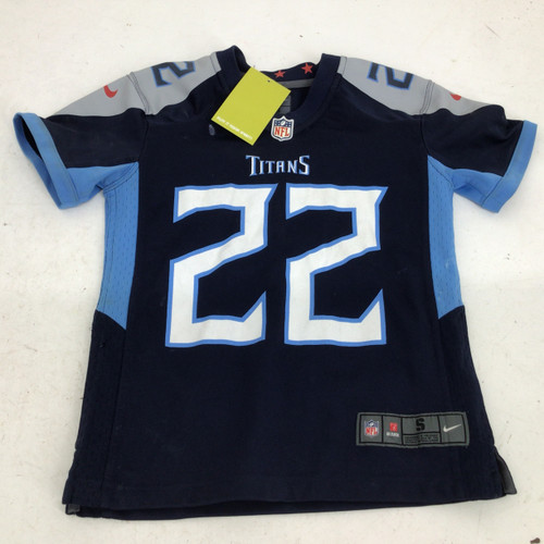 Vist Large View of Product Image Which is Used Nike TITANS 22 HENRY JR SM JERSEY S.S. Spirit Wear Y SM