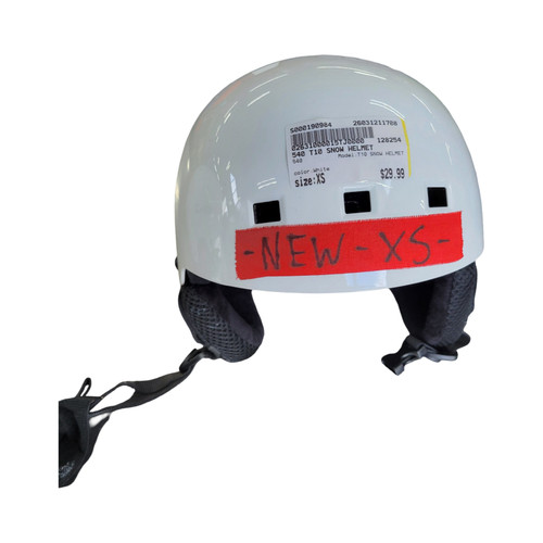 Vist Large View of Product Image Which is Used 540 T10 SNOW HELMET Snowsport Helmet Youth White XS