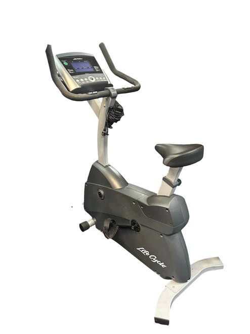 Vist Large View of Product Image Which is Used Life Fitness LIFE CYCLE Upright Bike