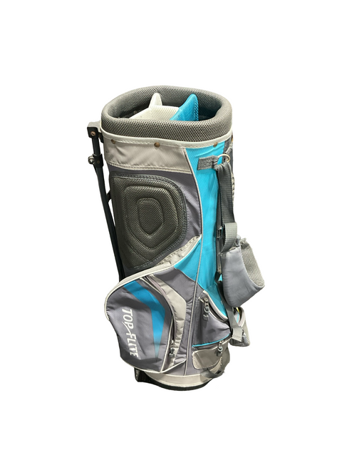 Vist Large View of Product Image Which is Used Top Flite GREY/BLUE BAG Mens Stand Bag Grey