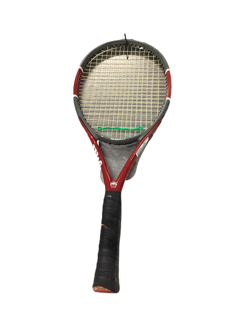 Vist Large View of Product Image Which is Used Wilson 5 Adult Tennis Racquet Black 4"