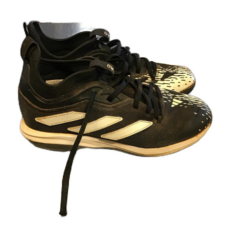Vist Large View of Product Image Which is Used Adidas Adizero Afterburner 9 Baseball Cleats Black 06