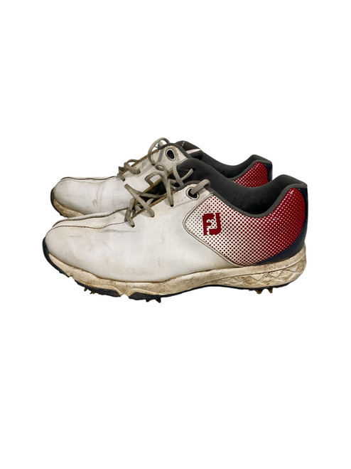 Vist Large View of Product Image Which is Used FootJoy (Already In As Foot Joy) Mens Golf Shoes White Senior 4