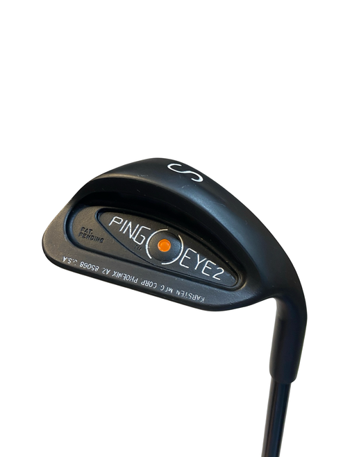 Vist Large View of Product Image Which is Used Ping EYE 2 ORANGE DOT Golf Wedge Mens RH Sand Wedge