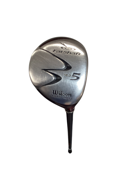 Vist Large View of Product Image Which is Used Wilson FAT SHAFT Mens Fairway Wood RH 5 Wood