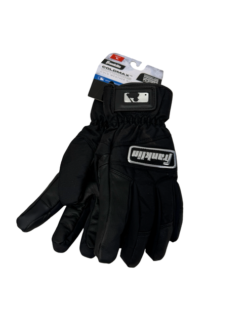 Vist Large View of Product Image Which is New Franklin COLD MAX OUTDOORS Adult Cold Weather Gloves Black LG