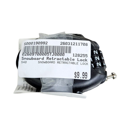 Vist Large View of Product Image Which is Used 540 SNOWBOARD RETRACTABLE LOCK Snowboard Accessory