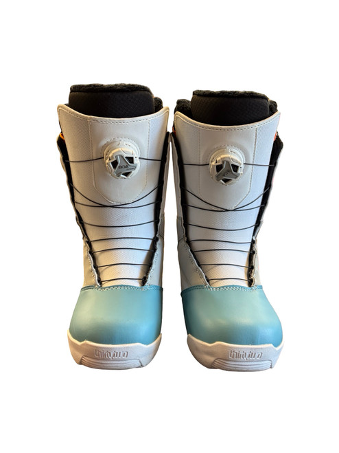 Vist Large View of Product Image Which is Used ThirtyTwo STW Double BOA Womens Snowboard Boots White Senior 7.5
