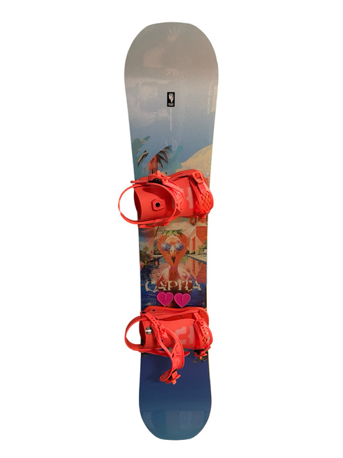 Vist Large View of Product Image Which is Used Capita Space Metal Fantasy Womens Board/Bindings Royal Blue 139 cm