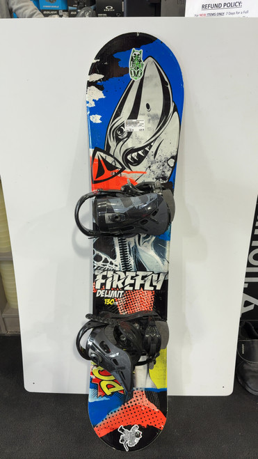 Vist Large View of Product Image Which is Used Firefly SB FIREFLY DELMIT 130CM Boys Board/Binding Black 130 cm