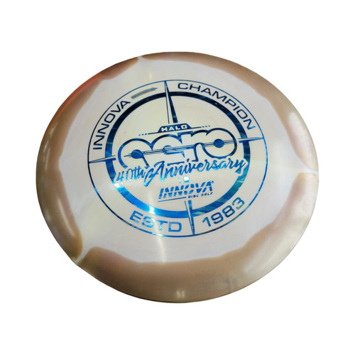 Vist Large View of Product Image Which is Used Innova AERO HALO 40TH ANNIVERSARY Disc Golf Putter White