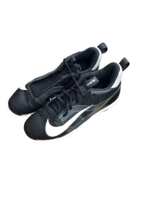 Vist Large View of Product Image Which is Used Nike SZ 5.5 WIDE Jr FB Cleats Black Junior 05.5