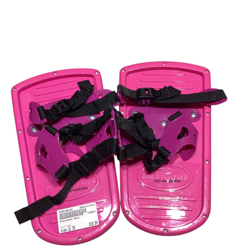 Vist Large View of Product Image Which is Used Snowshoes Boys Pink 12"