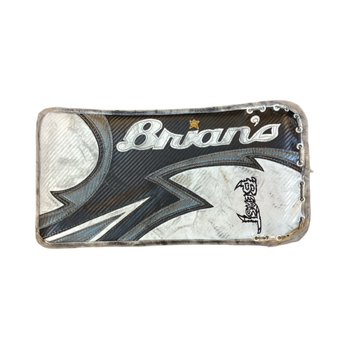 Vist Large View of Product Image Which is Used Brians BEAST Senior Goalie Blocker White