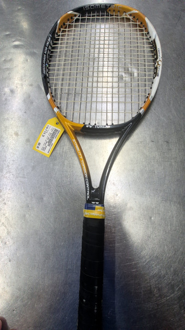 Vist Large View of Product Image Which is Used Yonex RDIS 200 IMPACT SPEED Adult Tennis Racquet Black 4 5/8"