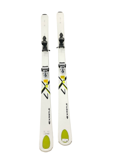 Vist Large View of Product Image Which is Used KASTLE Womens DH Ski/Binding White 172 cm