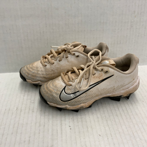 Vist Large View of Product Image Which is Used Nike VAPOR BB/SB Cleats White Junior 01