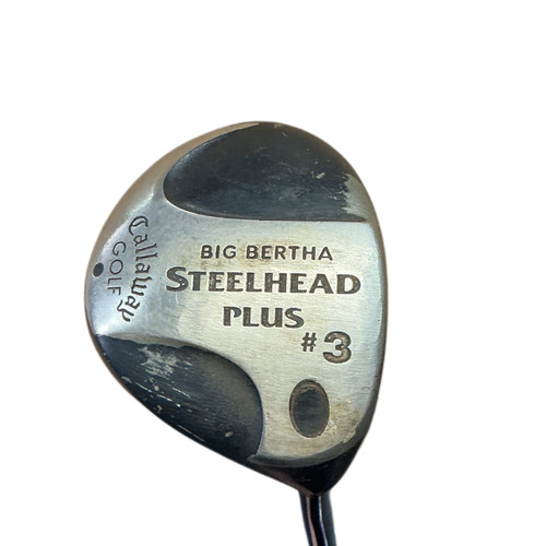Vist Large View of Product Image Which is Used Callaway BIG BERTHA STEELHEAD 3 WOOD Mens Fairway Wood RH 3 Wood