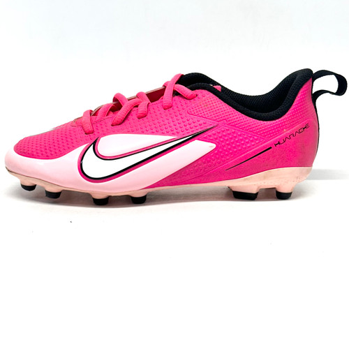 Vist Large View of Product Image Which is Used Nike HUARACHE LACROSSE LAX Cleats Girls Pink Junior 02