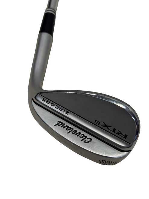 Vist Large View of Product Image Which is Used Cleveland RTX 6 ZIPCORE MID 10 Golf Wedge Mens RH 58 Degree 35.25" w/ Dynamic Gold Spinner Tour Issue Wedge Shaft