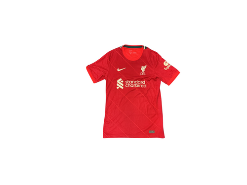 Vist Large View of Product Image Which is Used Adidas LIVERPOOL JERSEY S.S. Spirit Wear M Red SM