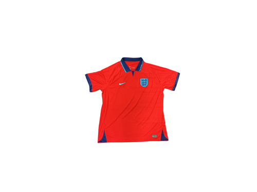 Vist Large View of Product Image Which is Used Nike ENGLAND AWAY JERSEY WORLD CUP S.S. Spirit Wear M Red XL