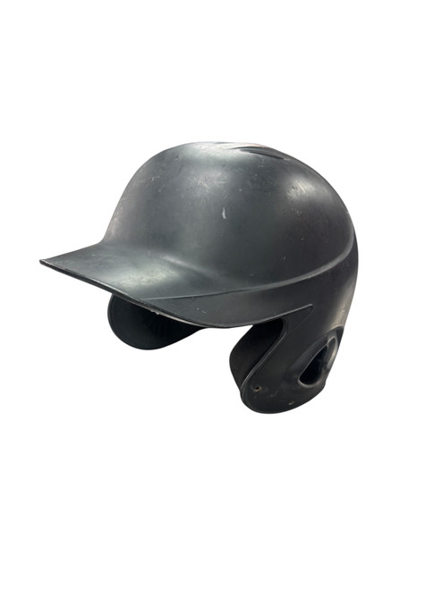 Vist Large View of Product Image Which is Used Mizuno HELMET Batting Helmet No Mask Black One Size