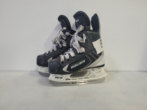 Vist Large View of Product Image Which is Used Bauer FLEXLITE 44 Youth Hockey Skate Youth 08.0