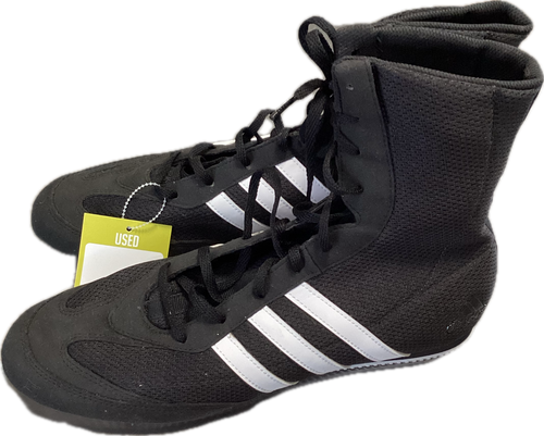 Vist Large View of Product Image Which is Used Adidas Boxing Shoes Black Senior 11