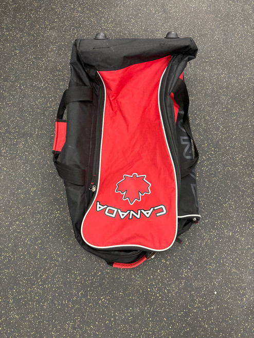 Vist Large View of Product Image Which is Used Jr Hockey Wheeled Black