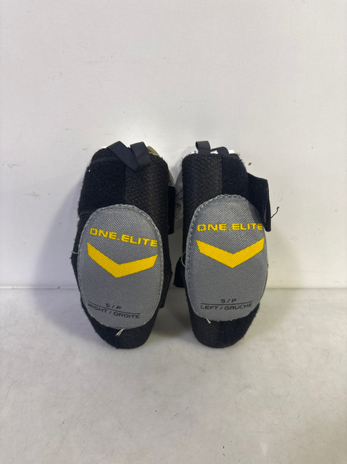 Vist Large View of Product Image Which is Used Bauer ONE ELITE Youth Elbow Pads SM