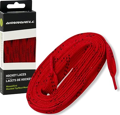 Vist Large View of Product Image Which is New Waxed Laces RD/BK 120"