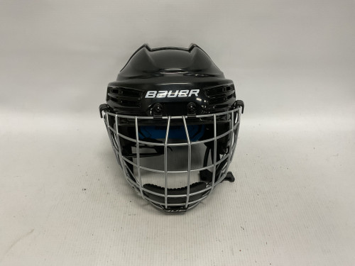 Vist Large View of Product Image Which is Used Bauer PRODIGY Helmet Cage Combo Black SM