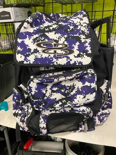 Vist Large View of Product Image Which is Used BoomBah BACKPACK BB/SB Player Backpack Purple