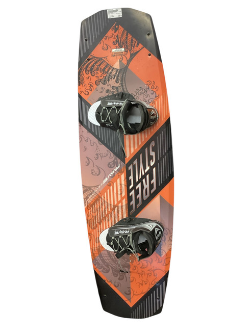 Vist Large View of Product Image Which is Used Rave FREESTYLE Wakeboard Orange 138 cm