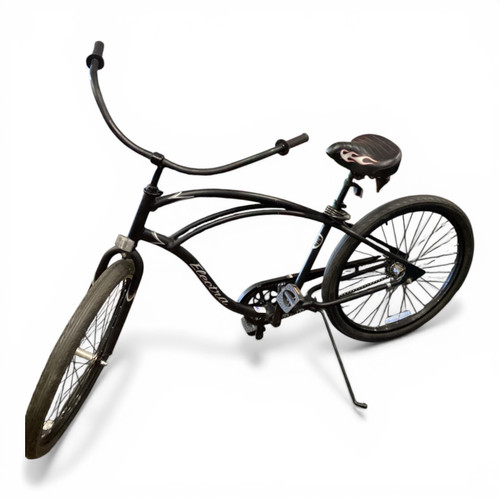 Vist Large View of Product Image Which is Electra COASTER Cruiser Bike Mens Black 48-52cm - 19-20" - LG Frame