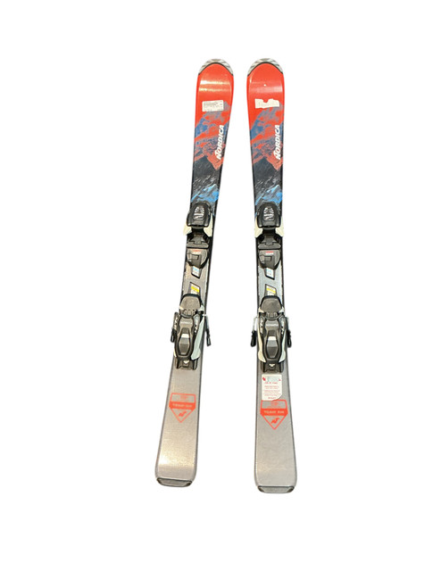 Vist Large View of Product Image Which is Used Nordica TEAM AM 110CM Boys DH Ski/Binding Black 110 cm