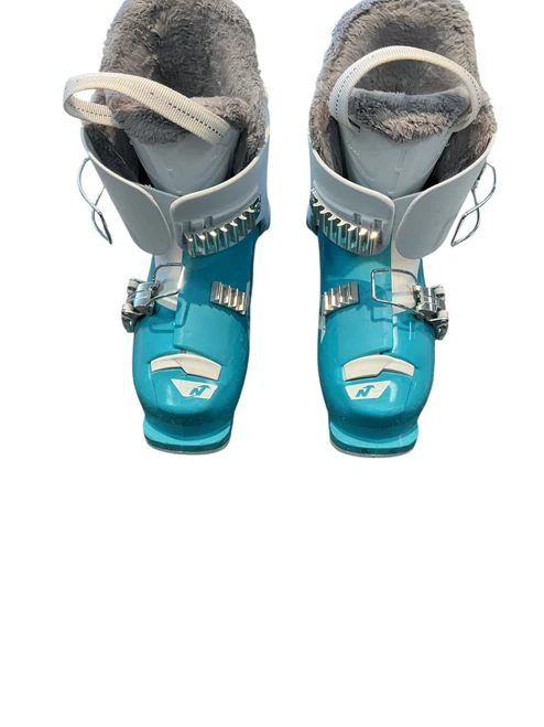 Vist Large View of Product Image Which is Used Nordica SPEED MACHINE 3 Girls DH Ski Boot Carolina Blue 180 MP - Y11