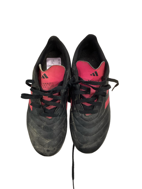 Vist Large View of Product Image Which is Used Adidas Soccer Cleats Black Junior 03