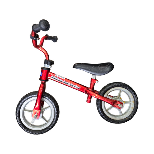 Vist Large View of Product Image Which is Used CHICCO RED BULLET BALANCE BIKE Balance Bike Boys Red 12"