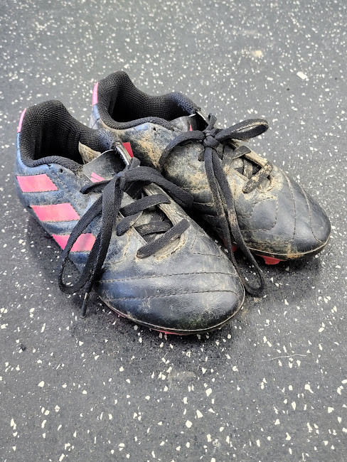 Vist Large View of Product Image Which is Used Adidas Soccer Cleats Black Youth 12.0