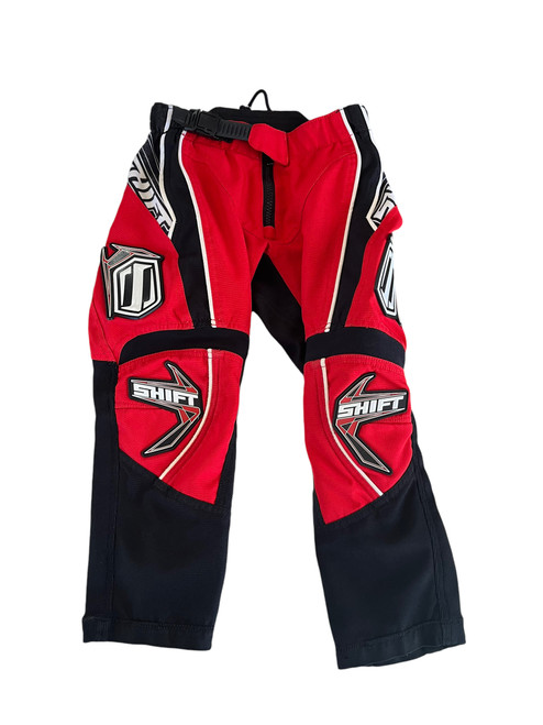 Used SHIFT  ASSAULT Youth Bottom Red  11820-S000029274
